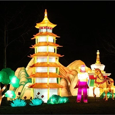 Festivalul de lumină chineză pentru decorarea Anului Nou