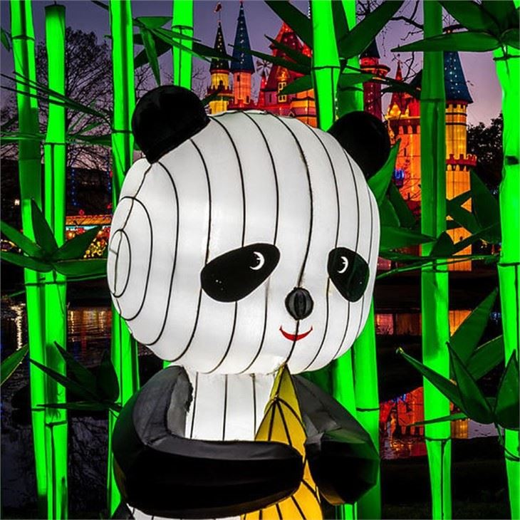 Chinese Lantern Company Outdoor Festival Animal Lantern Show