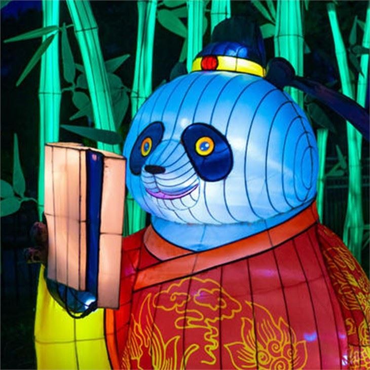 Chinese Lantern Company Outdoor Festival Animal Lantern Show