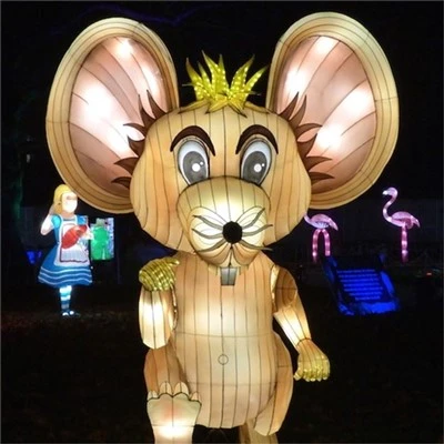 2021 Nouă grădină în aer liber chinezesc Decorare Safari Park Lantern pentru animale