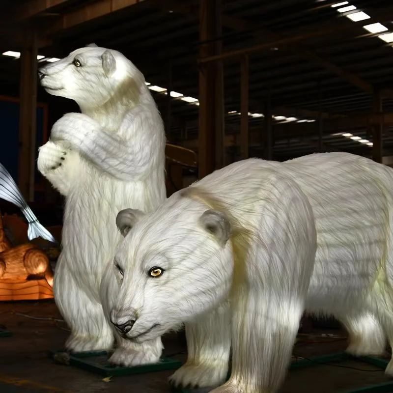 Special Chinese Polar Bear Lanterns